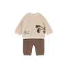 Conjunto 4 piezas recién nacido MAYORAL Cacao