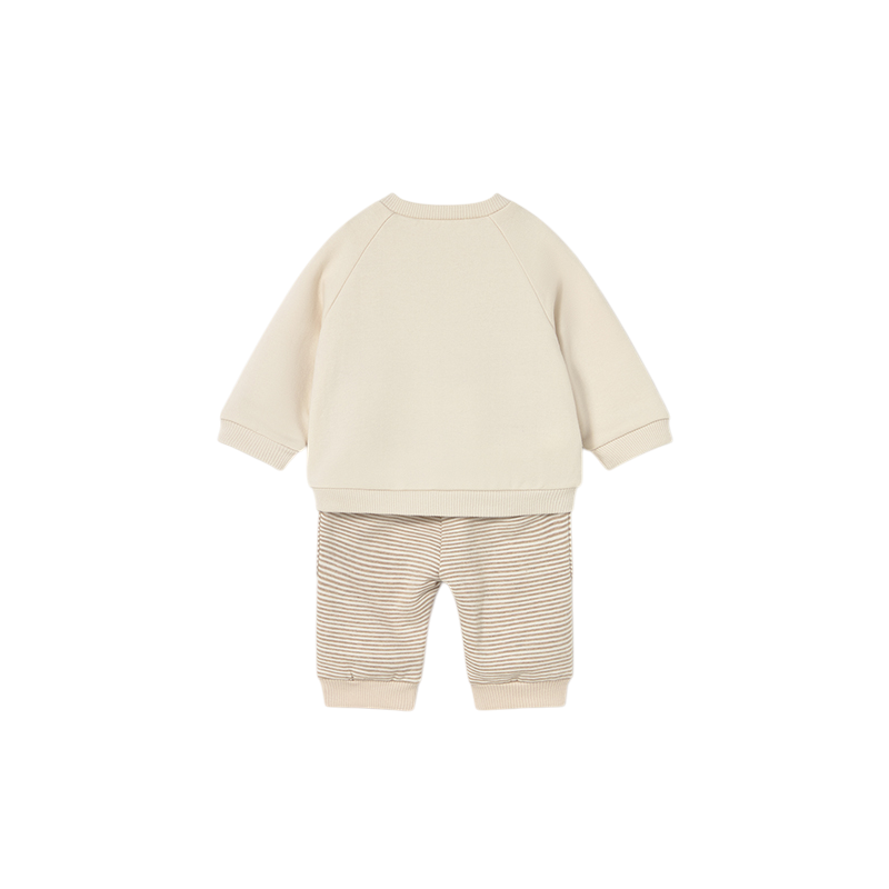 Conjunto 4 piezas recién nacido MAYORAL Cacao