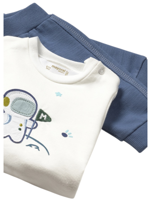 Conjunto chaleco 3 piezas recién nacido MAYORAL Estanque 2