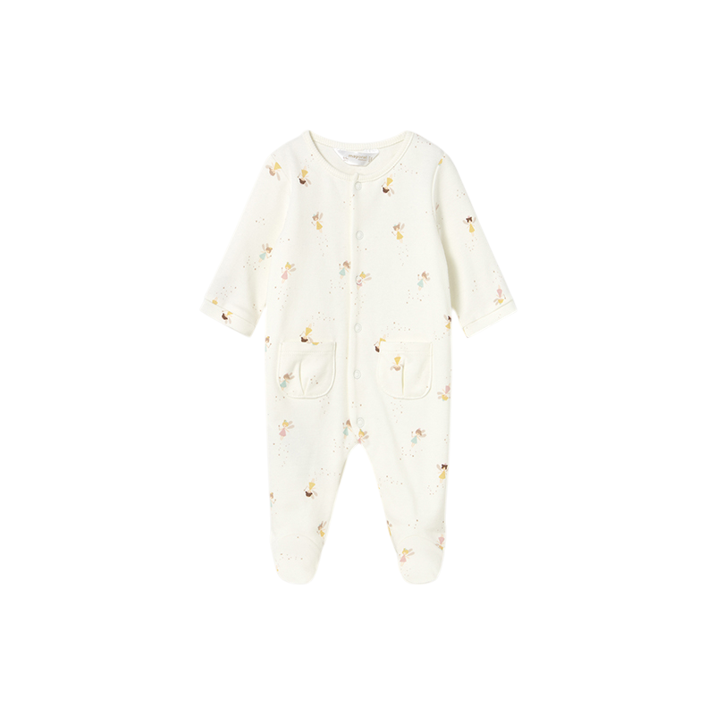 Set 2 peleles recién nacida MAYORAL Crudo