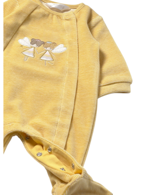 Pelele tundosado recién nacida MAYORAL Miel 2