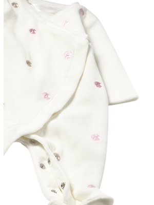 Set 2 peleles tundosados recién nacida MAYORAL Rosa 2