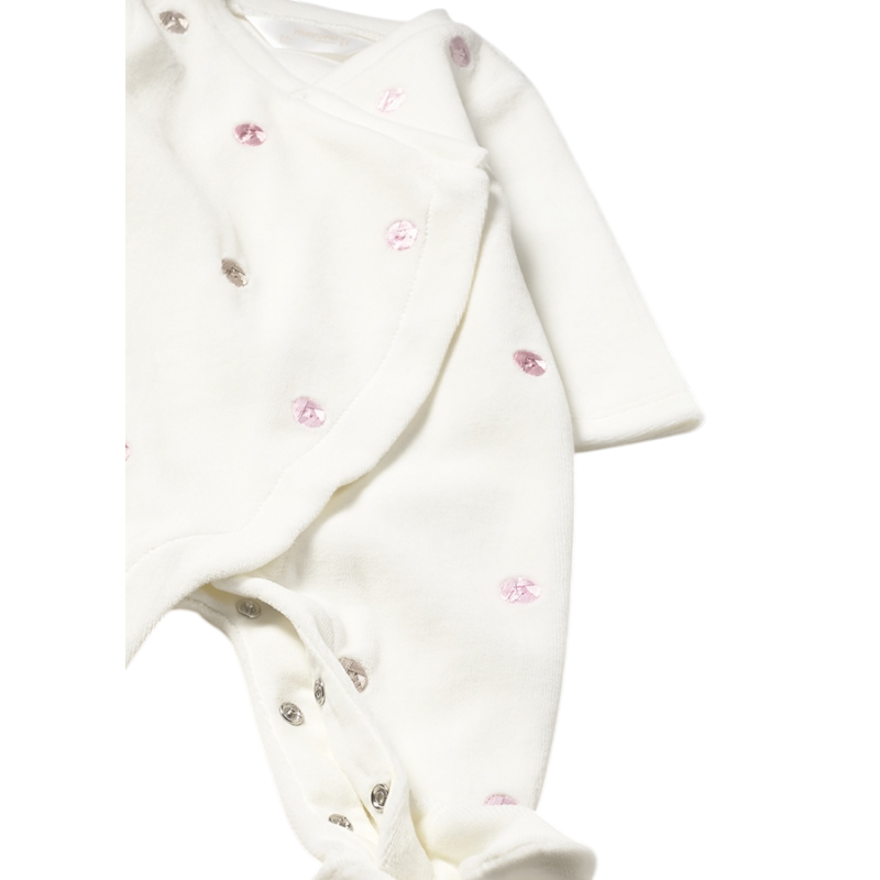 Set 2 peleles tundosados recién nacida MAYORAL Rosa