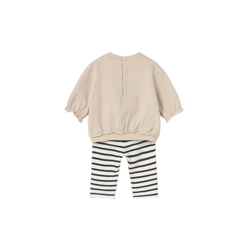 Conjunto leggings 4 piezas recién nacida MAYORAL Cacahuete.
