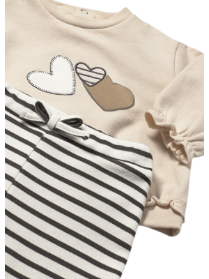 Conjunto leggings 4 piezas recién nacida MAYORAL Cacahuete. 2