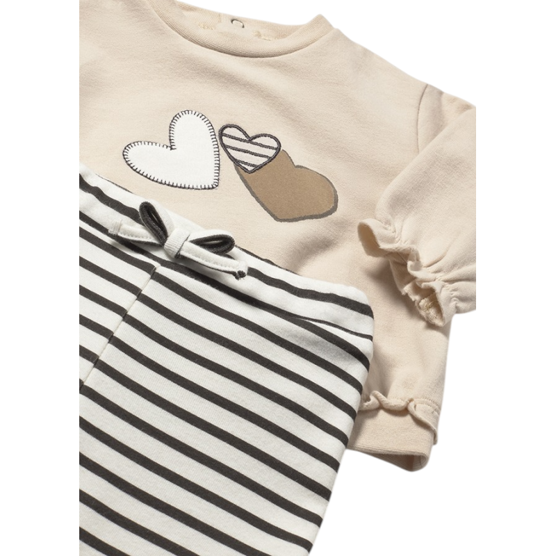 Conjunto leggings 4 piezas recién nacida MAYORAL Cacahuete.