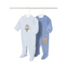 Set 2 peleles Pijamas tundosados recién nacido MAYORAL Nube
