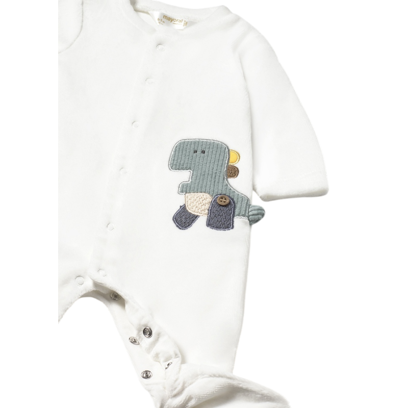 Set 2 peleles Pijamas tundosados recién nacido MAYORAL Hielo