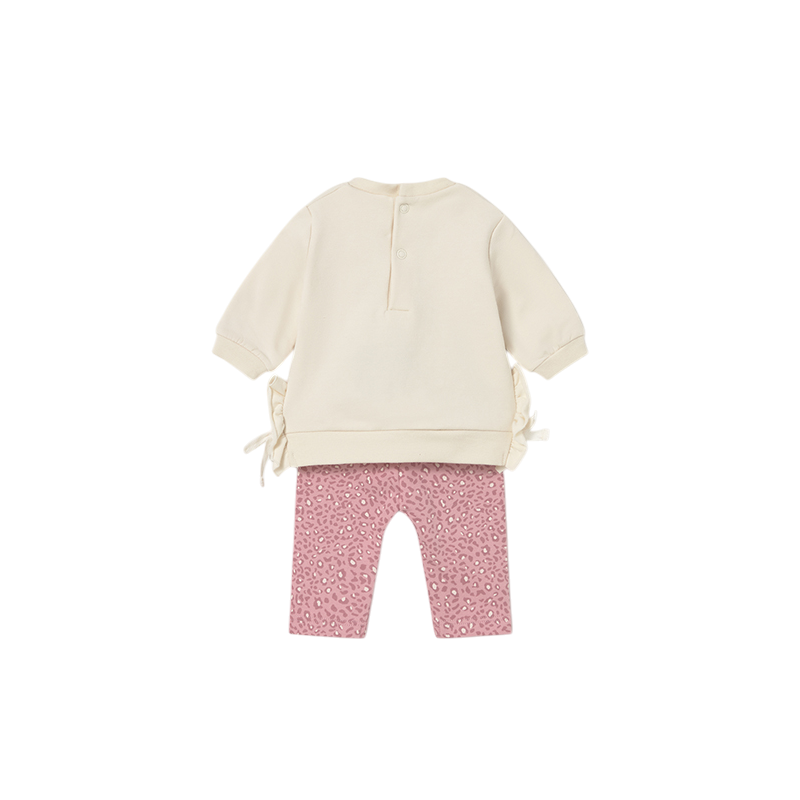 Conjunto 4 piezas recién nacida MAYORAL Orquídea