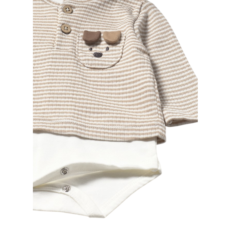Body rayas recién nacido MAYORAL Galleta