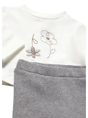 Conjunto leggings 3 piezas recién nacida MAYORAL Arena 2