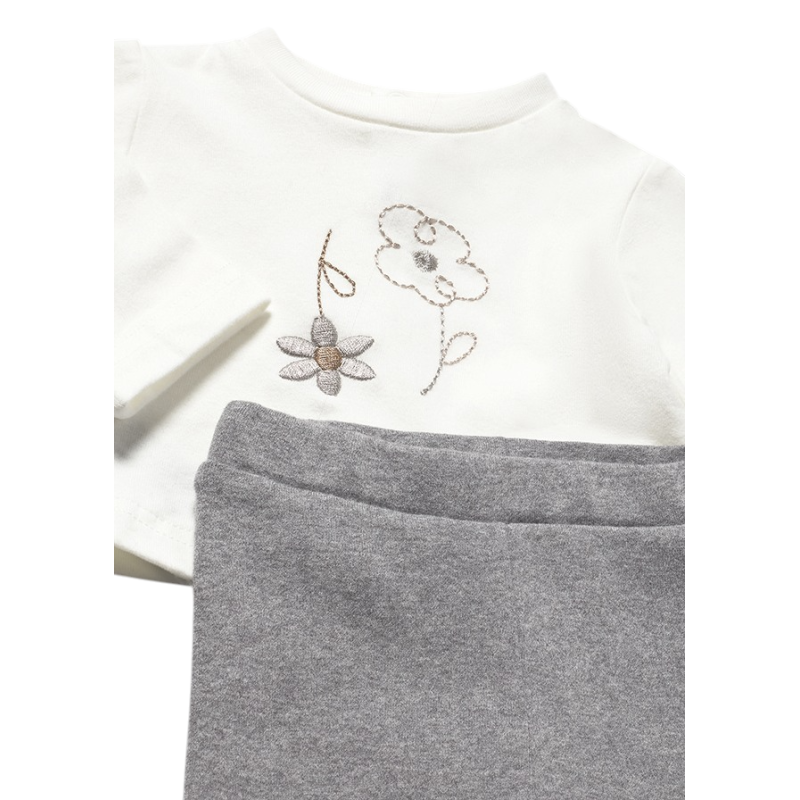 Conjunto leggings 3 piezas recién nacida MAYORAL Arena