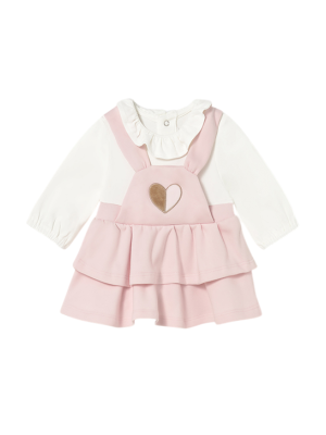 Pelele falda recién nacida MAYORAL Rosa