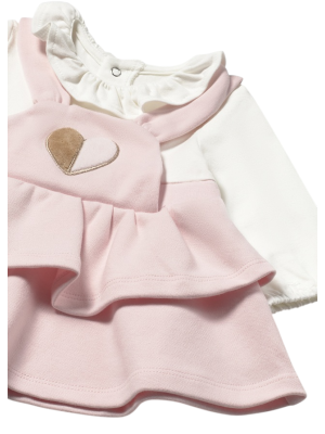 Pelele falda recién nacida MAYORAL Rosa 2