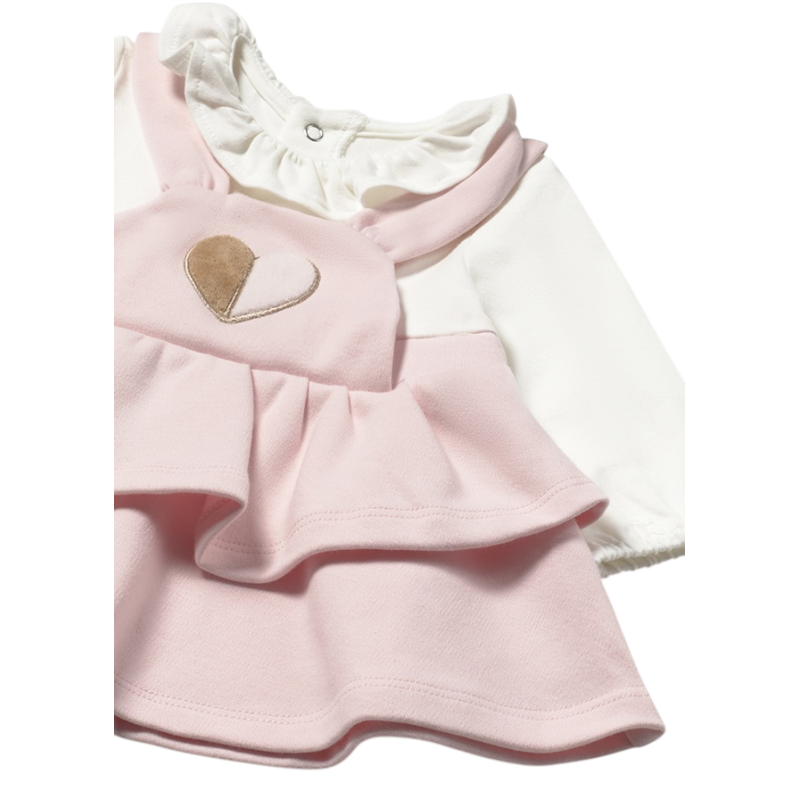 Pelele falda recién nacida MAYORAL Rosa