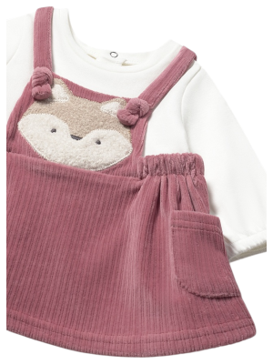 Pelele falda punto pana recién nacida MAYORAL Blush 2