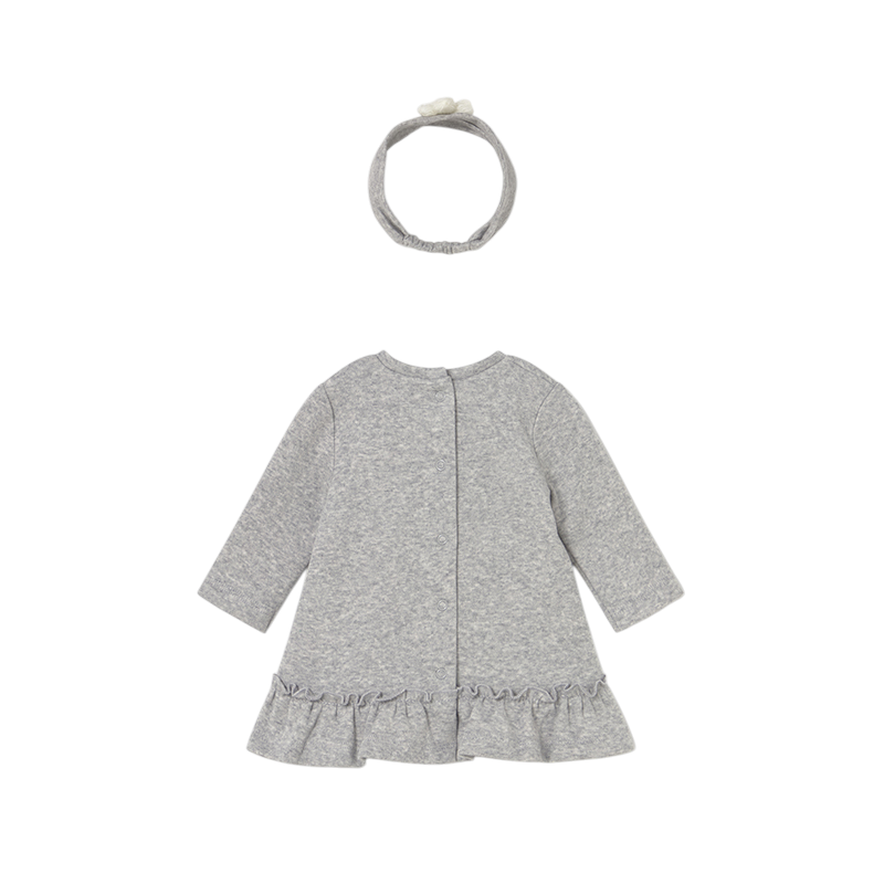 Vestido con diadema recién nacida MAYORAL Vapor