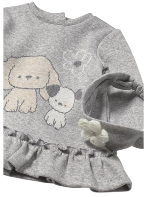 Vestido con diadema recién nacida MAYORAL Vapor 2