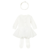 Conjunto 3 piezas tutú recién nacida MAYORAL Crudo