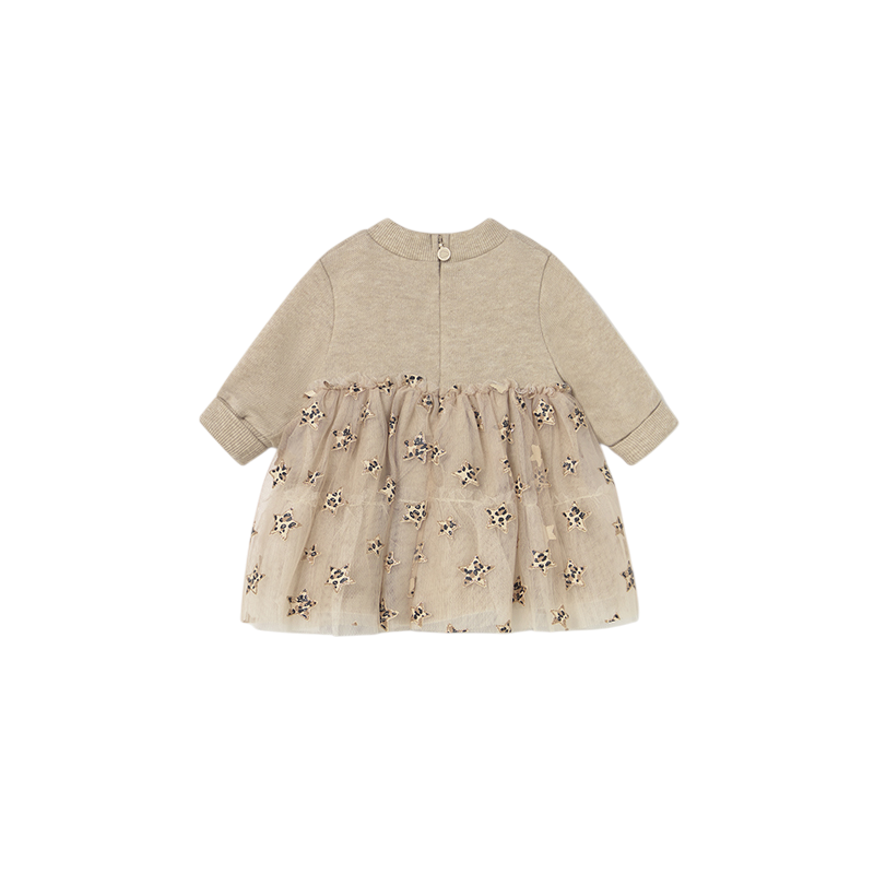 Vestido tul recién nacida MAYORAL Cereal