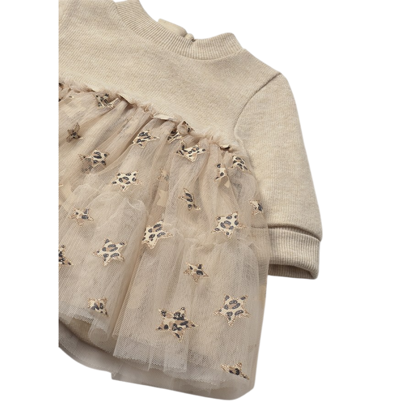 Vestido tul recién nacida MAYORAL Cereal