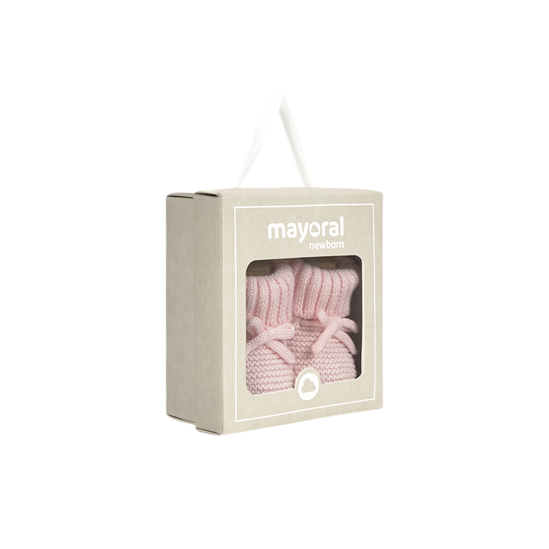 Patucos tricot recién nacido MAYORAL Cuarzo