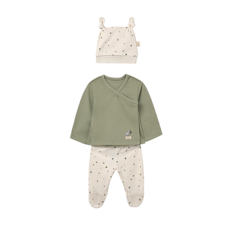 Conjunto regalo 3 piezas unisex bebé MAYORAL