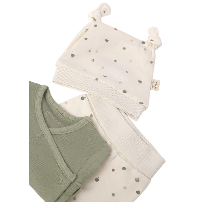Conjunto regalo 3 piezas unisex bebé MAYORAL