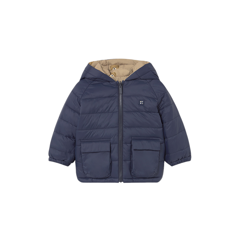 Chaquetón Reversible soft bebé MAYORAL Azul
