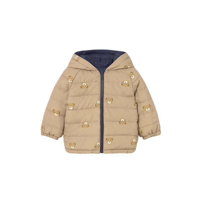 Chaquetón Reversible soft bebé MAYORAL Azul