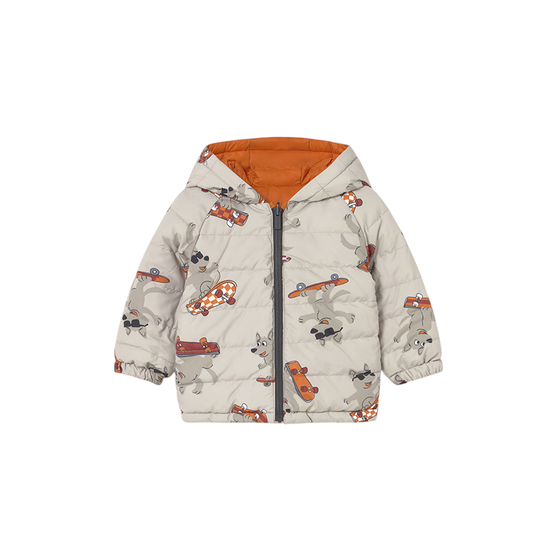 Chaquetón Reversible soft bebé MAYORAL Calabaza