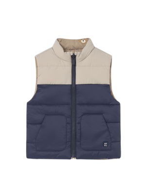 Chaleco reversible bebé MAYORAL Azul