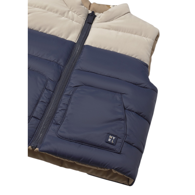 Chaleco reversible bebé MAYORAL Azul