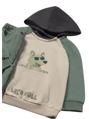 Chándal 2 pantalones combinado bebé MAYORAL Abeto 2