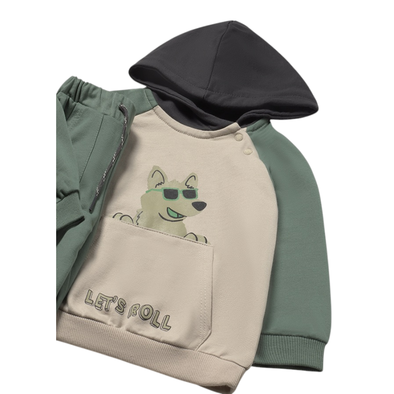 Chándal 2 pantalones combinado bebé MAYORAL Abeto