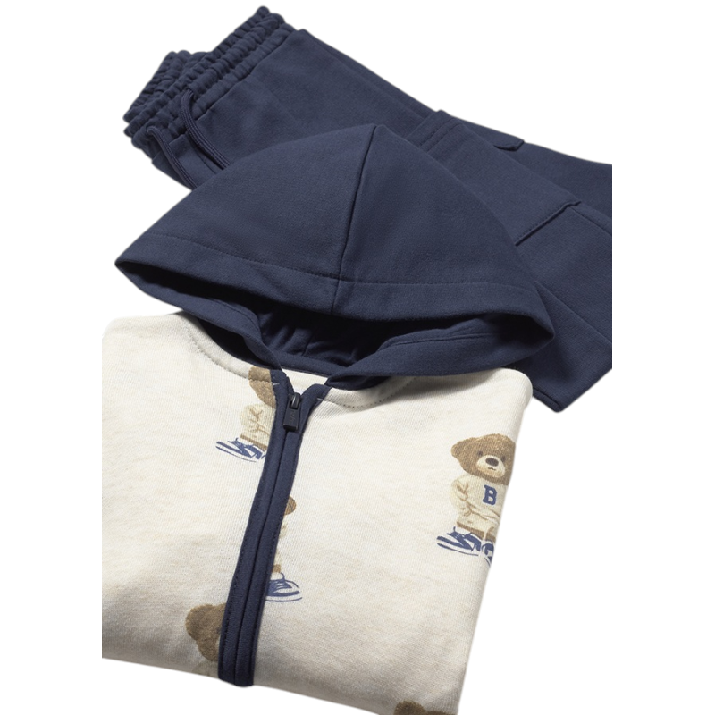 Chándal 2 pantalones estampado bebé MAYORAL Azul