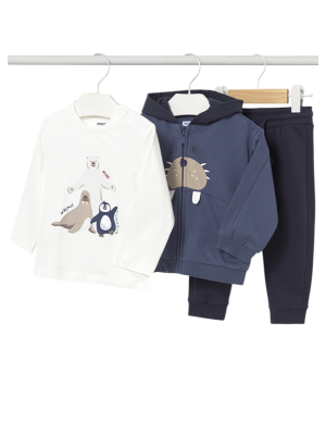Chándal 3 piezas animalitos bebé MAYORAL Ballena