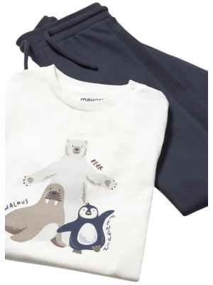 Chándal 3 piezas animalitos bebé MAYORAL Ballena 2