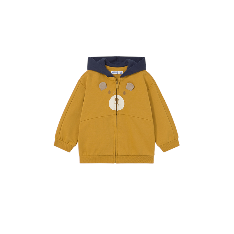 Chándal 3 piezas animalitos bebé MAYORAL Mostaza