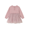 Vestido combinado tricot bebé MAYORAL Cuarzo
