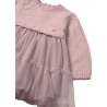 Vestido combinado tricot bebé MAYORAL Cuarzo