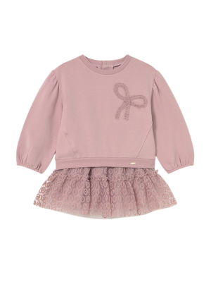 Conjunto falda tul y jersey bebé MAYORAL Cuarzo