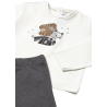 Chándal con camiseta bebé MAYORAL Plomo