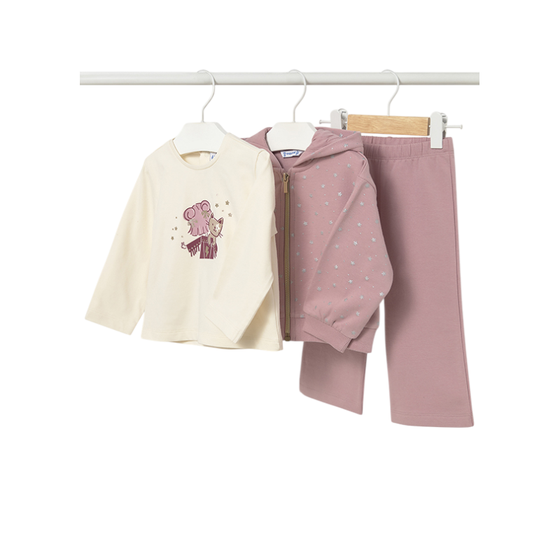 Chándal con camiseta bebé MAYORAL Cuarzo