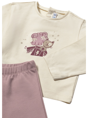 Chándal con camiseta bebé MAYORAL Cuarzo 2