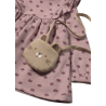 Vestido estampado con bolso bebé MAYORAL Cuarzo