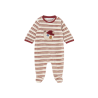 Pelele Pijama tundosado rayas recién nacido MAYORAL Cayena