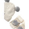 Set de gorro y calcetines unisex bebé recién nacido MAYORAL Cerámica