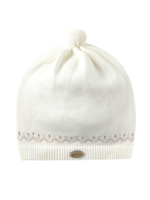 Gorro tricot recién nacido MAYORAL Crudo