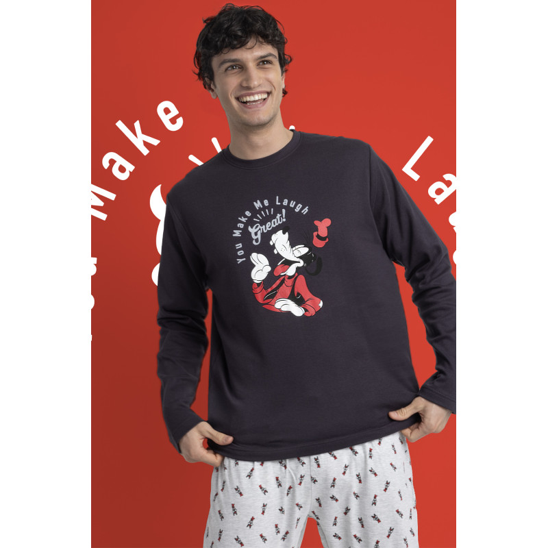 Pijama Hombre Invierno Disney Goffy